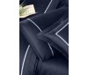 Постельное белье First Choice - VIP Pierre Navy Blue (Turkey), евро комплект